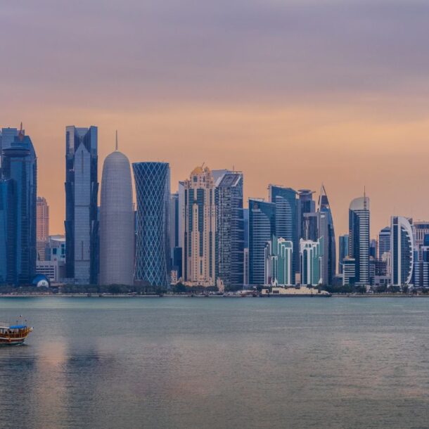 middle east market investment strategies, Doha, Qatar cityscape
